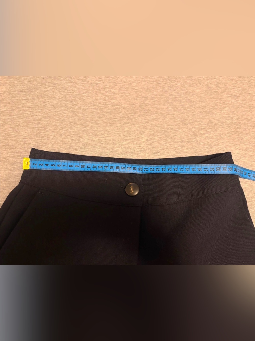 Sezane Damon Trousers — Navy EU 38 - Picture 6 of 7